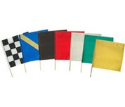 Oval Track Set of 7 Flags 